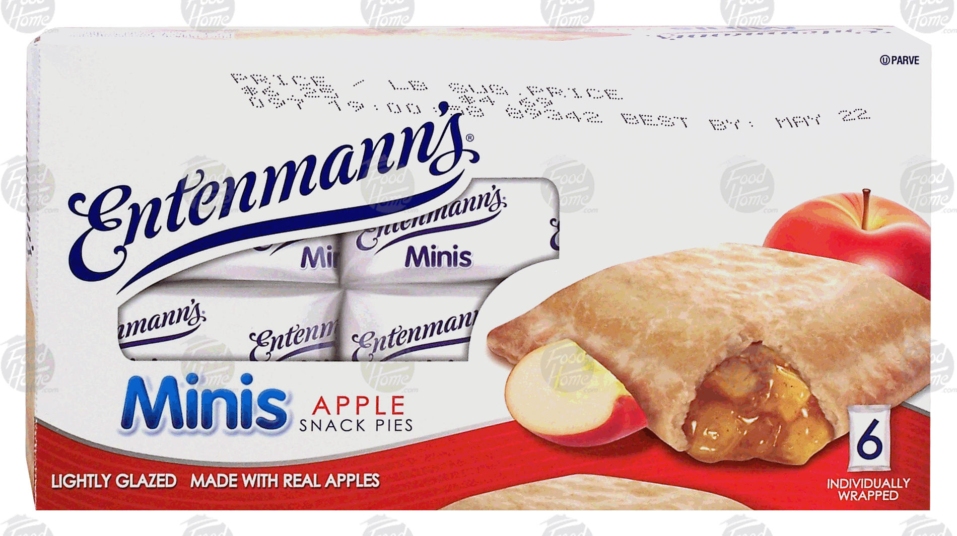 Entenmann's Minis apple snack pies, 6-count Full-Size Picture